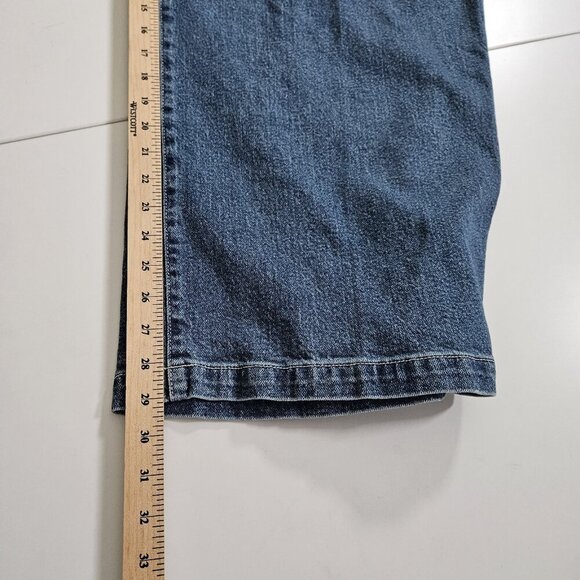 Torrid Jeans Womens 24R Blue Denim High Rise Carpenter Stretch Wide Leg Pockets - Picture 7 of 16